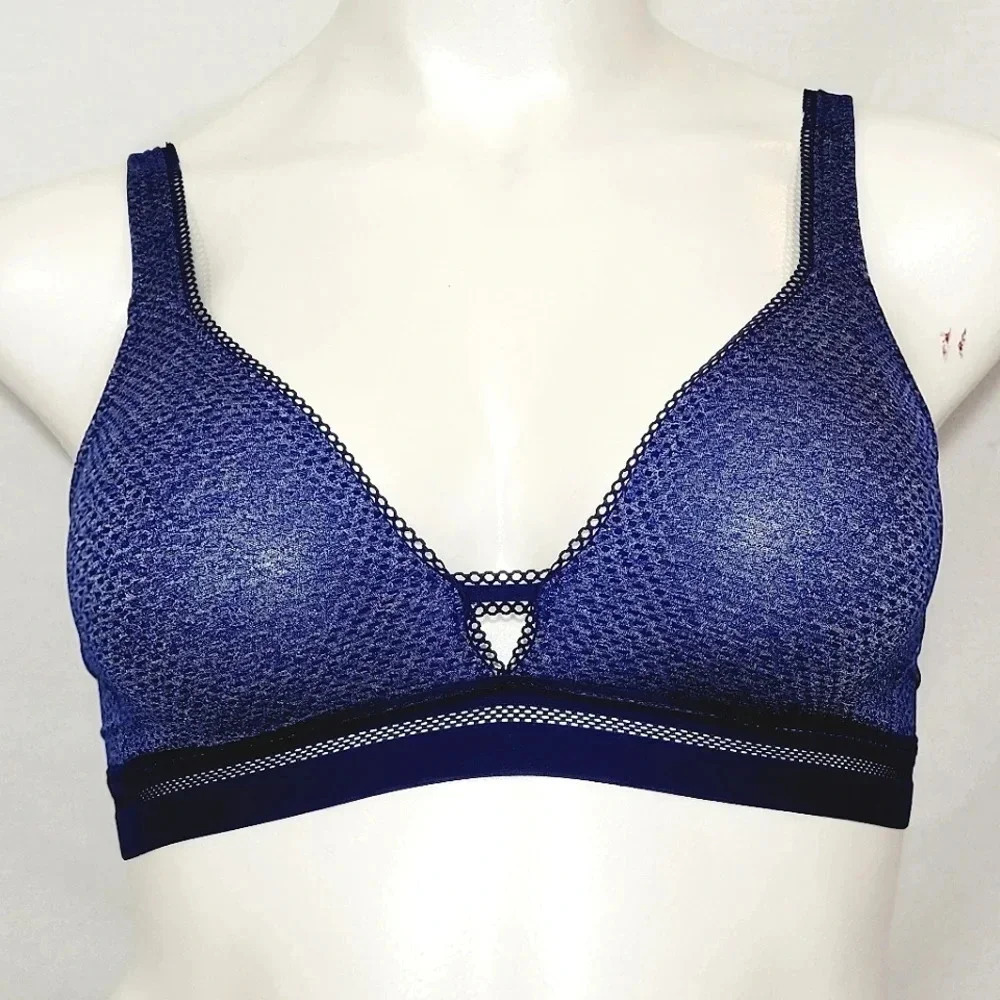 SMALL b.tempt'd 910258 by Wacoal‎ Spectator Triangle Bra Blue NWT